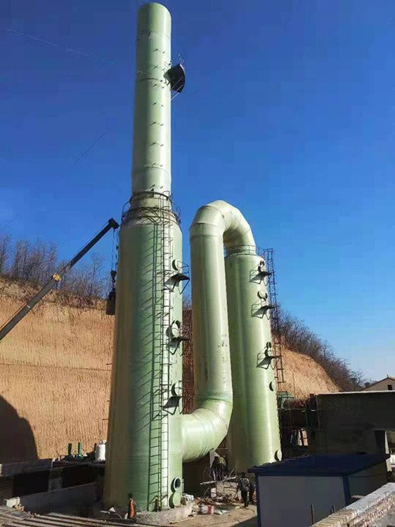 玻璃鋼脫硫塔噴淋塔廢氣凈化塔工業(yè)脫硝塔多種規(guī)格來(lái)圖定制